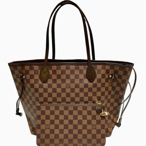 Louis Vuitton Neverfull MM in Damier Ebene